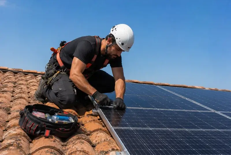Maintenance et monitoring de panneaux solaires à Alet-les-Bains